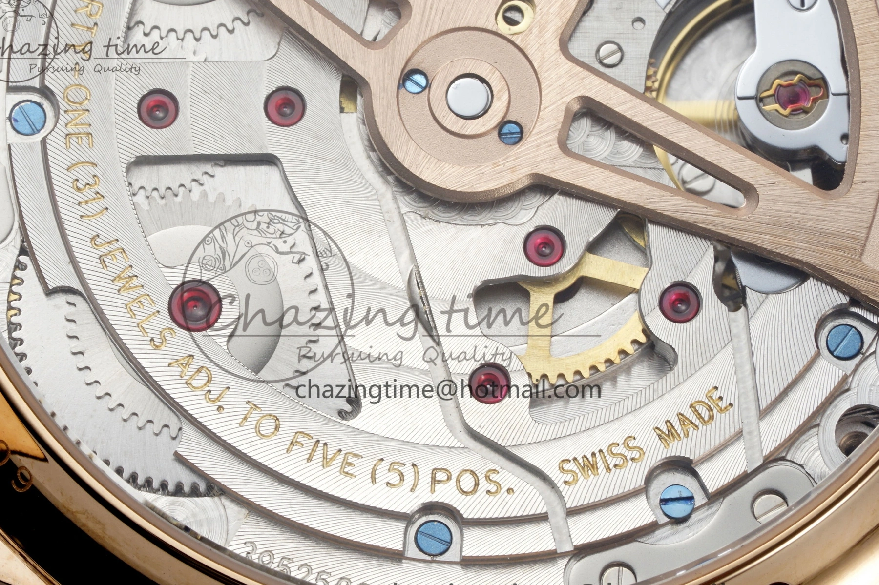 MIROTIME 0420 WellDesigned Portugieser Perpetual Calendar RG 5033 APSF 1:1 Best Edition White Dial on Brown Leather Strap A52610 Clone 7042